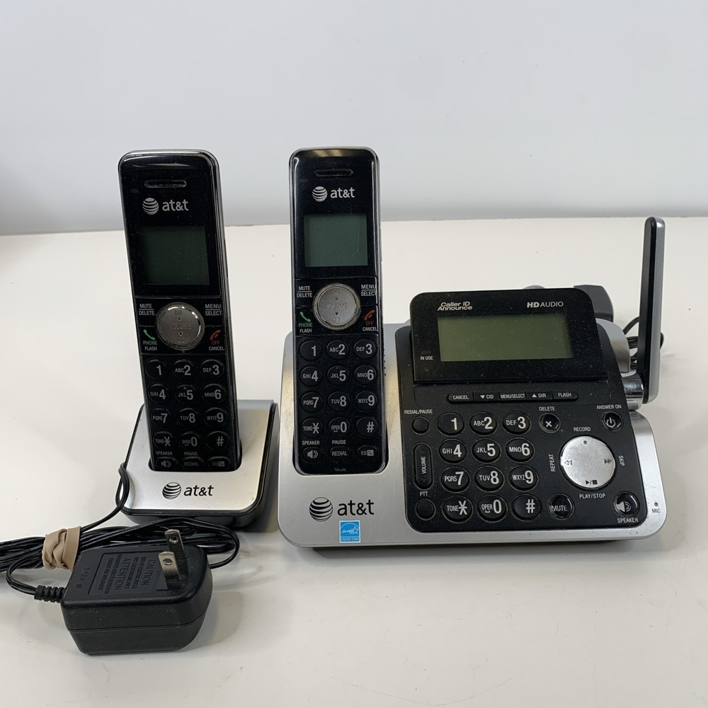 AT&T CL83451 Cordless Phone 6.0 Digital 4 Piece Handset Answering System